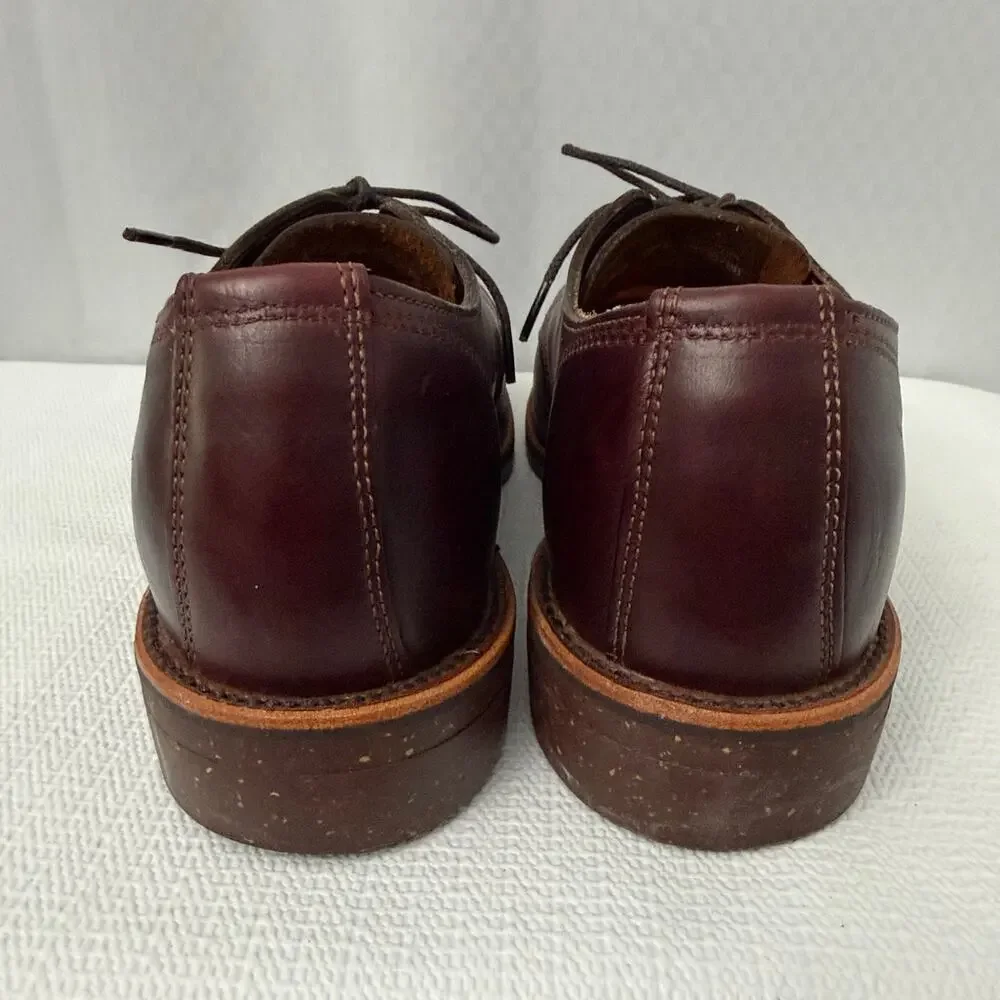 Chippewa & L.L. Bean Shoes Mens 10 EE Cordovan Oxblood Oxford Vibram Leather